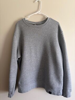Pull&Bear Gray Crewneck Sweatshirt
